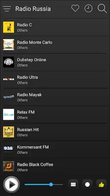 Russia Radio Stations Online - android App screenshot 1